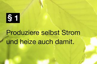 Unabhängigkeit | Wärme & Strom | Paragraf 1